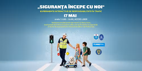 Experimente Interactive de Responsabilitate \u00een Trafic la Mall Moldova - 17 mai 2026