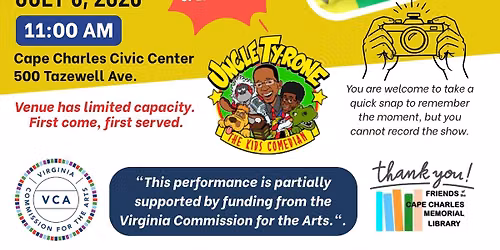 Ty-Rone Travis - Kids Comedian & Ventriloquist ( all ages welcome)