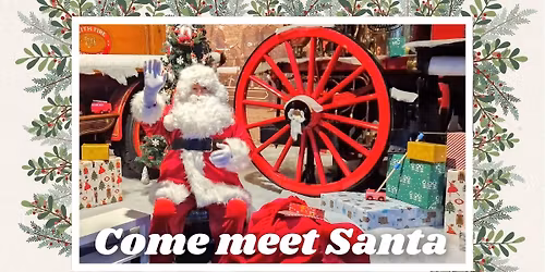 Santa at the Edinburgh Firefighting Museum 