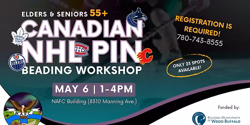 Canadian Team NHL Pin Beading Workshop