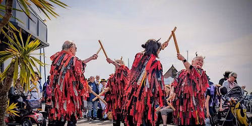 Red Stags at the Victory Morris Day of Dance in Portsmouth — The Hard, Portsmouth, PO1 3, United Kingdom