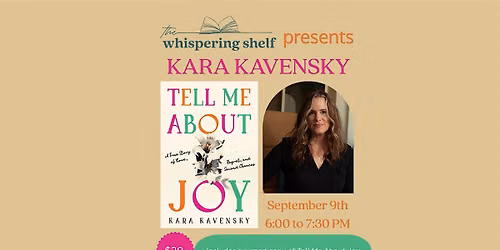 Author Event: Kara Kavensky