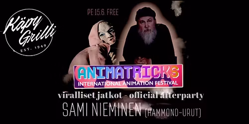 ANIMATRICKS iltabileet: SAMI NIEMINEN plays Betty Boop + more!