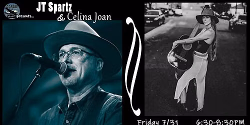 Cargo Music Presents: JT Spartz & Celina Joan