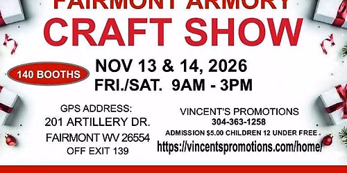 Fairmont Armory Christmas Craft Show