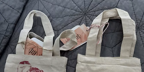 Wine Bag Block Printing Class