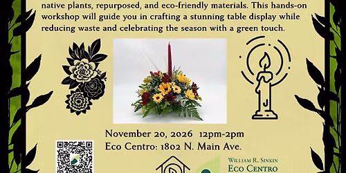 Sustainable Living Series\/Native Plants for Thankful Tables