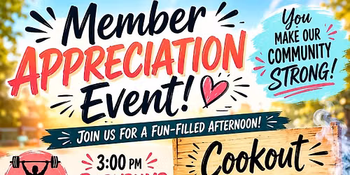 Member Appreciation!!