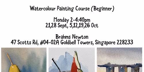 Watercolour Painting Course (Beg) by Janice