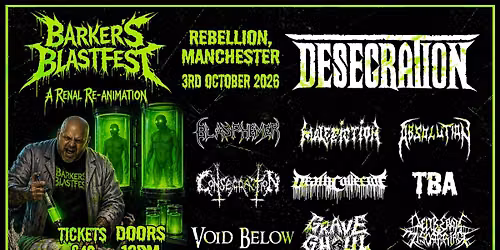 Barker's BlastFest: A Renal Re-Animation 