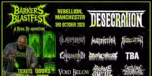 Barker's BlastFest: A Renal Re-Animation