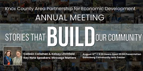 KCAP Annual Meeting - Stories that BUILD a Community