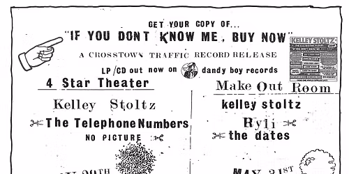 Kelley Stoltz Record Release with Hyli and the dates