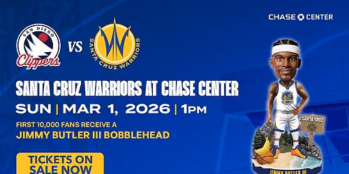 Santa Cruz Warriors at San Diego Clippers at Frontwave Arena