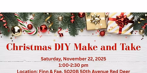 Christmas DIY Make and Take