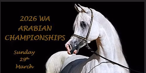 2026 WA ARABIAN CHAMPIONSHIPS