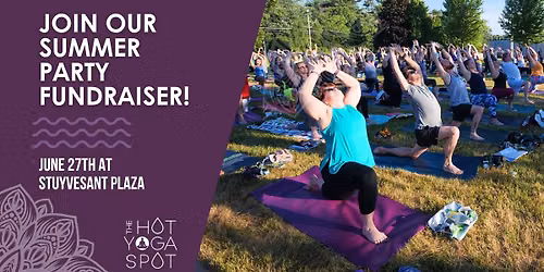 Summer Block Party with The Hot Yoga Spot: Help us #EndAlz