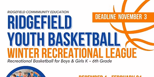 Winter Recreational Basketball League