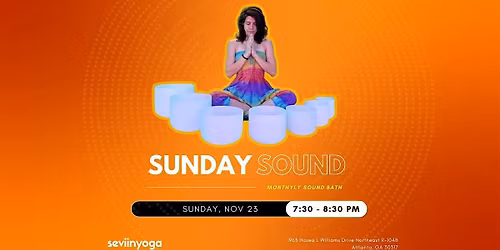 (November) Monthly Sound Bath