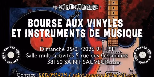 Bourse aux vinyles et instruments de musique