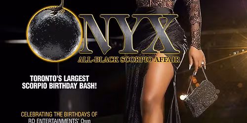 Onyx All Black Scorpio Affair