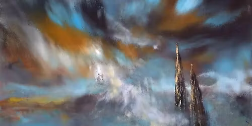 Atmospheric Landscapes in Oil & Cold Wax