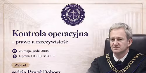 Kontrola operacyjna - prawo a rzeczywisto\u015b\u0107 