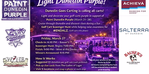 Light Dunedin Purple!