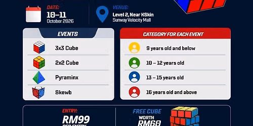 Sunway Speedcubing challenge