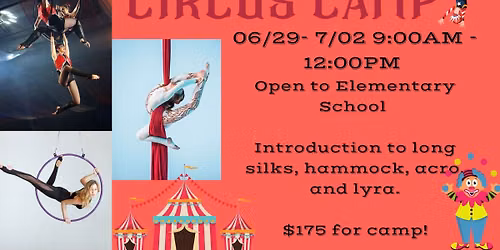 Circus Camp - Elementary School