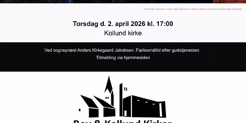 Sk\u00e6rtorsdagsm\u00e5ltid med gudstjeneste i Kollund Kirke