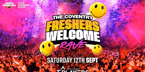 The Freshers Moving in Party | Coventry Freshers 2026
