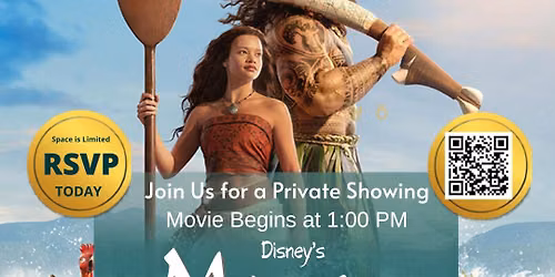 Private MOANA Theater Expedrience