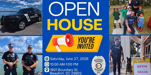 Beaufort Police Department Open House 