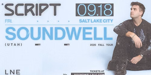 SCRIPT 2026 Fall Tour at Soundwell