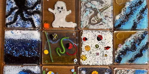 Fused Glass Coaster Class \u2728