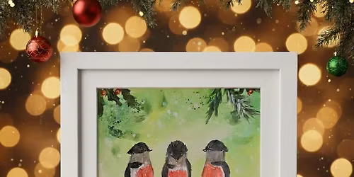 NAILSWORTH- Let's Paint N' Sip Three Little Robins 