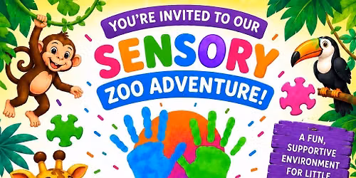 Sensory Zoo Adventure \ud83d\udc2f\ud83e\udd81\ud83d\udc3b\ud83d\udc28\ud83d\udc3c\ud83c\udf34