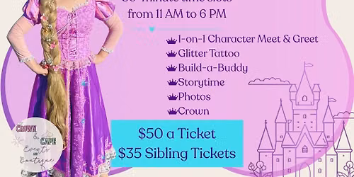 Princess Playdate - June 27th (Tower Princess) \u2728 \ud83c\udf38