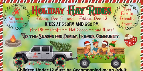 Holiday Hay Rides