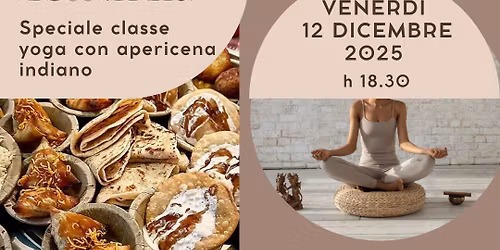 Incontro con l'anima
dell'India - yoga e apericena indiano 