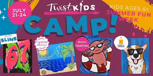 Summer Art Camp! Summer Fun Week