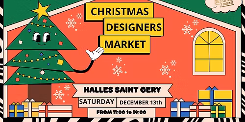 Christmas Designers Market @Halles Saint G\u00e9ry