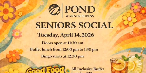 Senior Social + BINGO Lunch Buffet