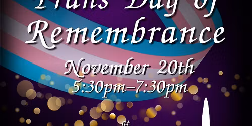 Transgender Day of Remembrance 