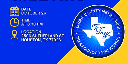 TDW Harris Metro October Meeting