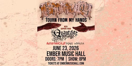 BROTALITY: TOURN FROM MY HANDS TOUR SUMMER 2026