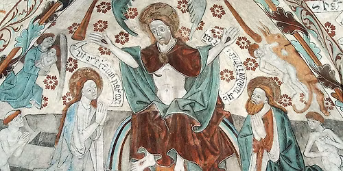 Kv\u00e4llsf\u00f6redrag: Upplands medeltida kyrkm\u00e5lningar