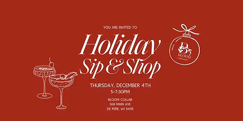Holiday Sip & Shop