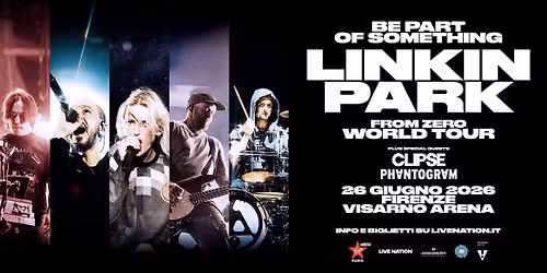 Bus per Linkin Park at Visarno Arena (Firenze)